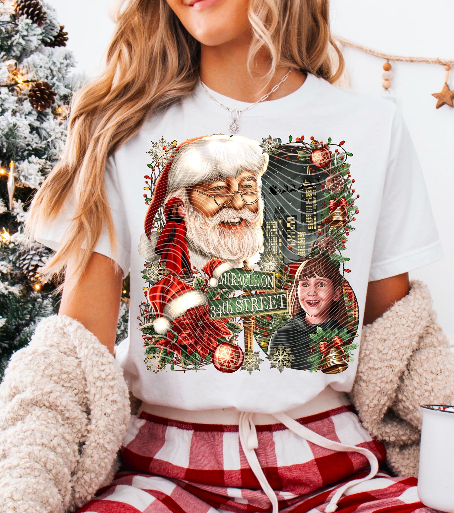 New York Santa DTF Transfer Film A104