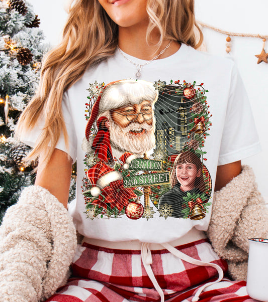 New York Santa DTF Transfer Film A104