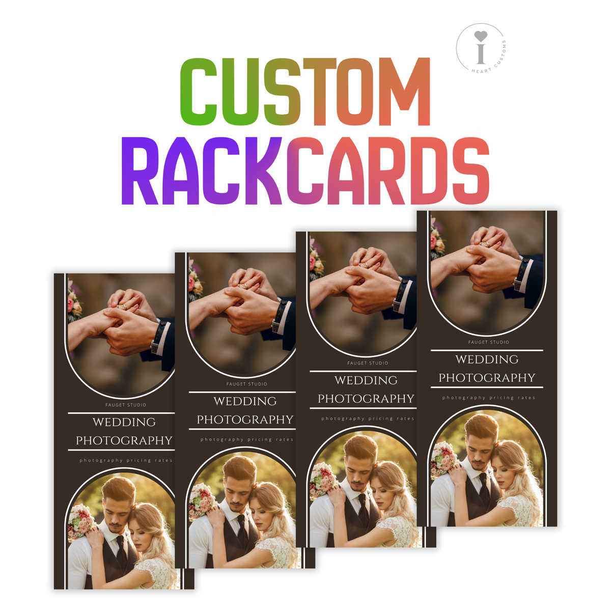 Printable Rack Price Card Custom 16pt Rack Cards – Full-Color Printing | 4×9 Size – iheartcustoms