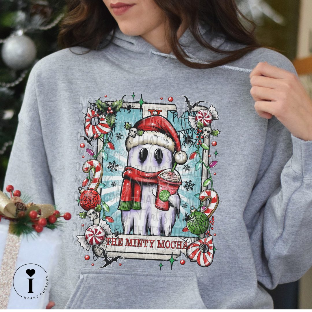 Tarot Card Xmas Exclusive: The Minty Mocha DTF Transfer Film G104e