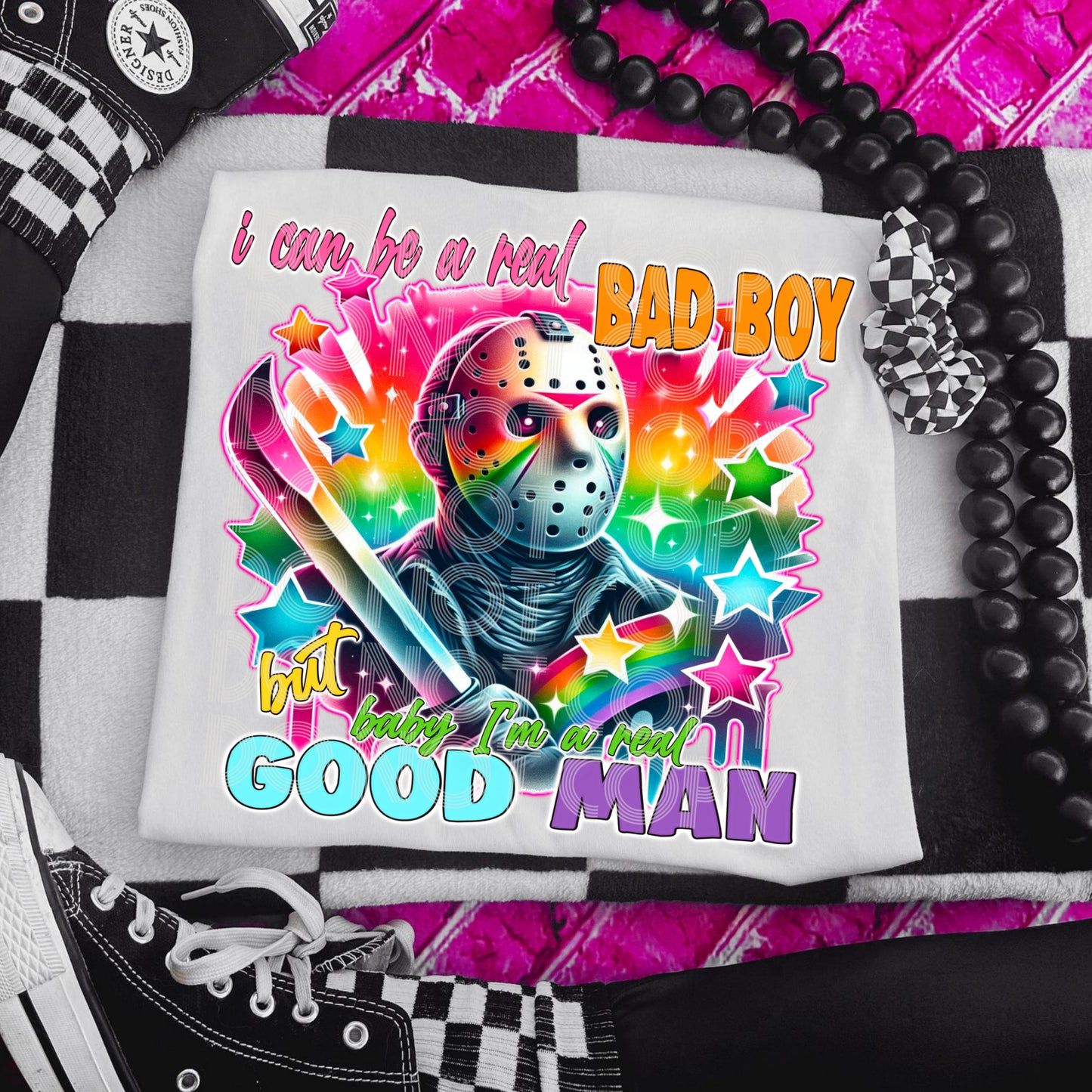 LF Baby I’m a good man DTF Transfer Film