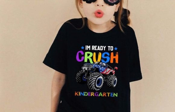 I’m ready to Crush Kindergarten Youth Cotton T-shirt