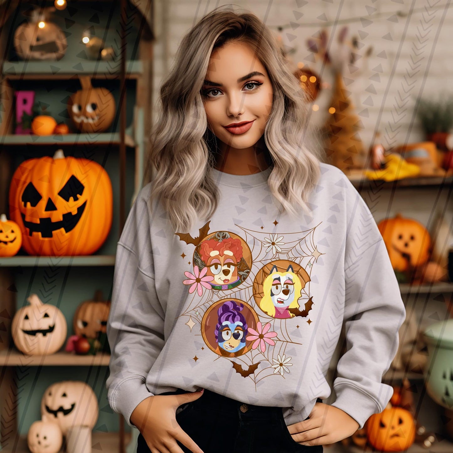 Spooky sisters DTF Transfer Film