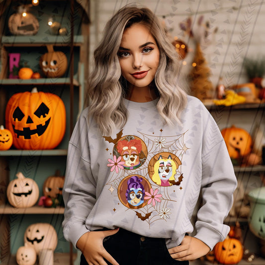 Spooky sisters DTF Transfer Film