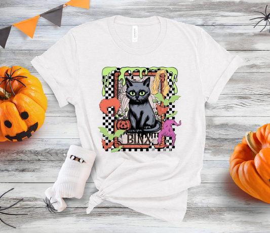 Halloween Binx DTF Transfer Film