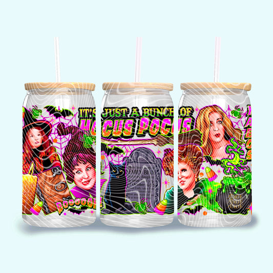 Witch Sisters 16oz UV DTF Transfer Film G075