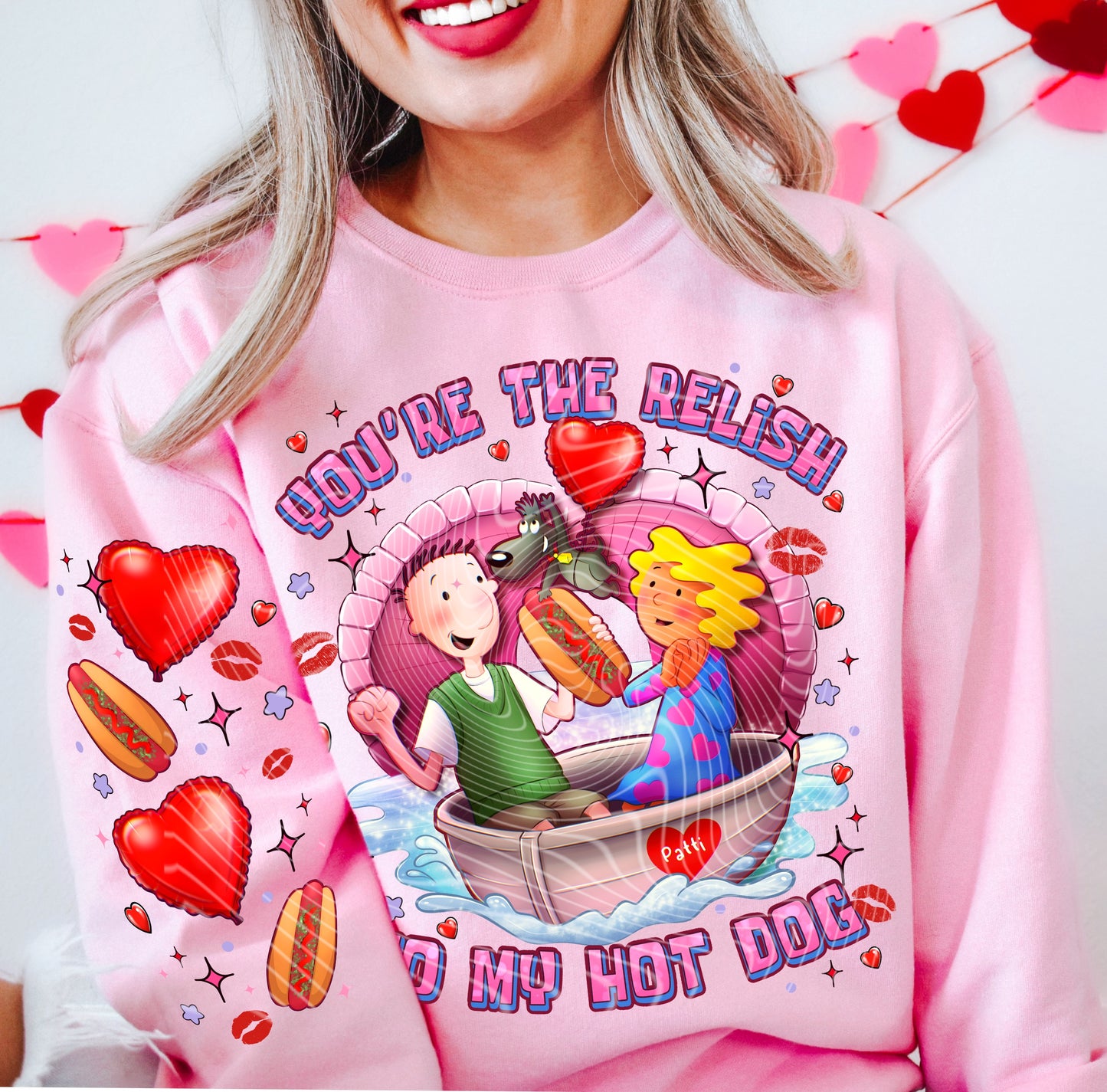 Matching DTF Series - Set Series - Valentine You’re the relish to my hot dog G015