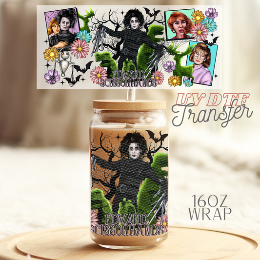 Spooky Scissors - 16oz UV DTF Transfer Film