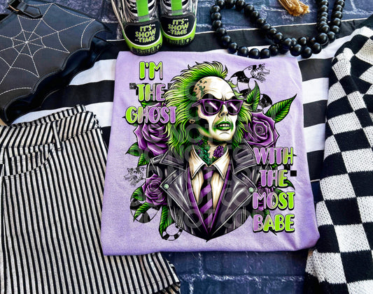 I’m the Ghost with the most babe DTF Transfer Film TE094