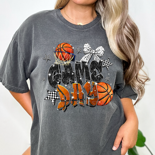 Basketball Game Day DTF Transfer Film ES065