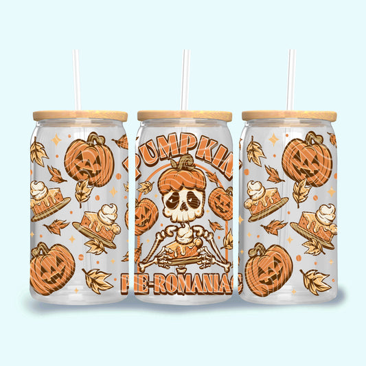 Pimpkin pie-Romaniac 16oz UV DTF Transfer Film G095