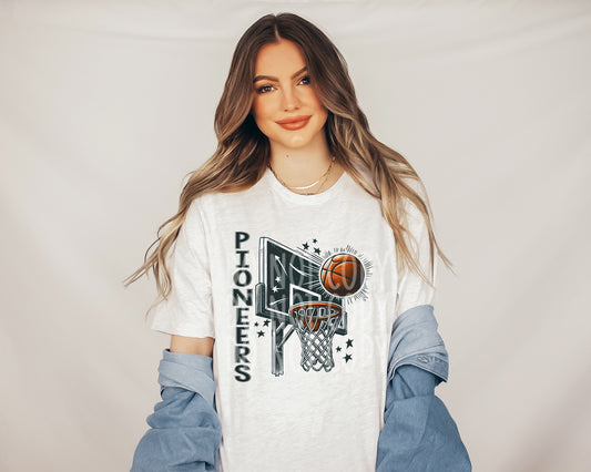 Basketball Pioneers Sports Mascot DTF Transfer Film TE104
