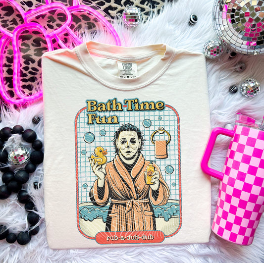 Rub a dub dub Bath time Fun DTF Transfer Film