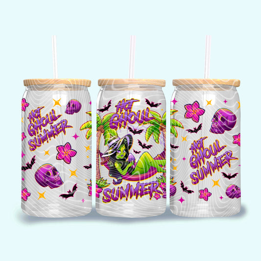 Hot Ghoul Summer 16oz UV DTF Transfer Film G035