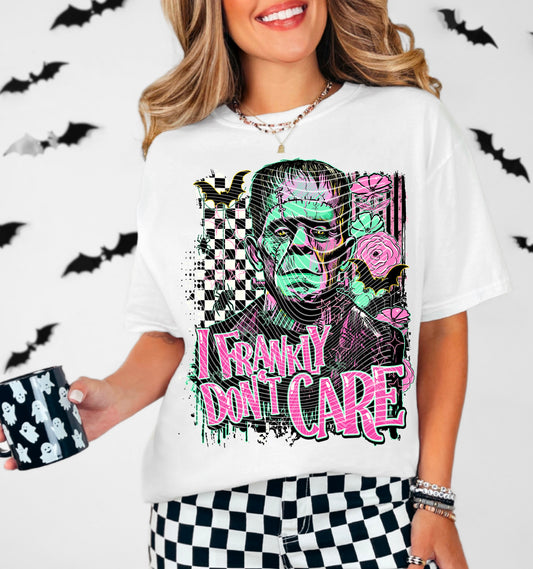 Frankly don’t care Frankenstein DTF Transfer Film A075