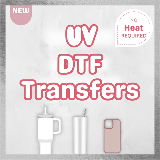 Custom UV DTF Transfer - Upload READY TO PRINT File