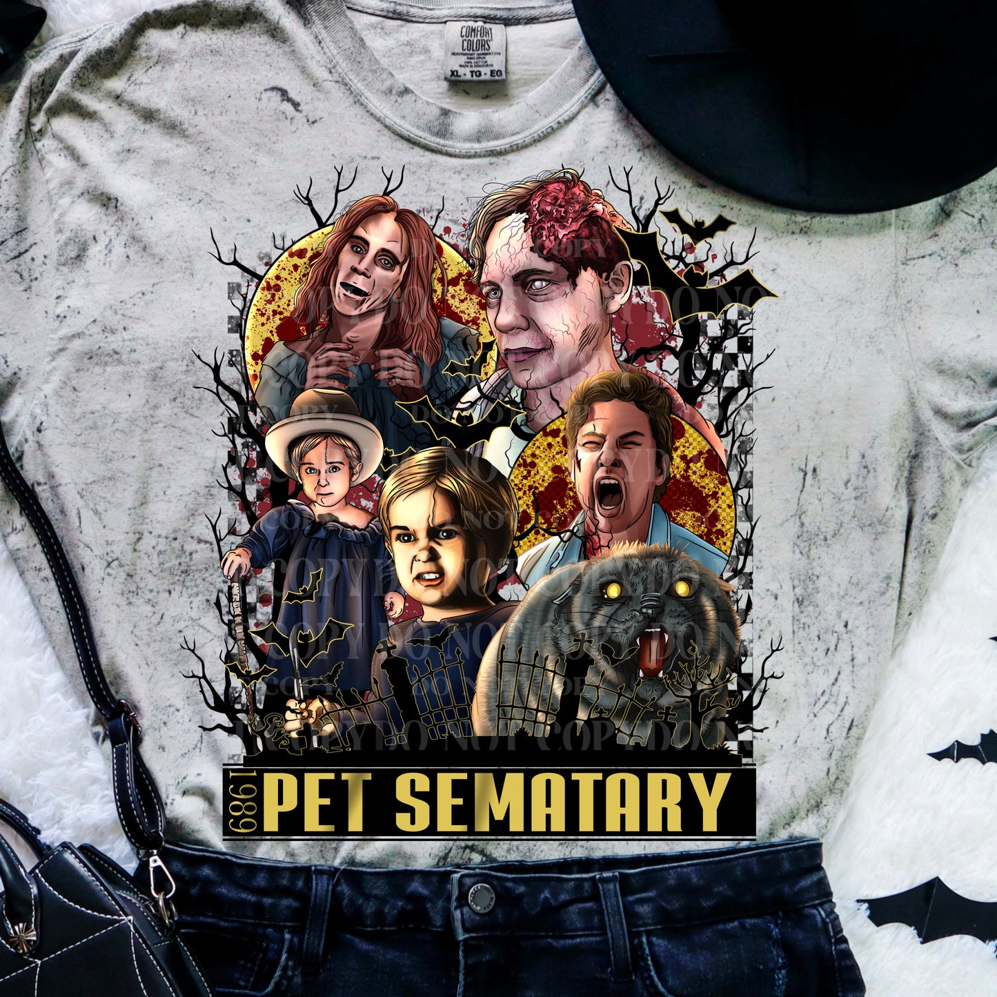 Horror Pet DTF Transfer Film