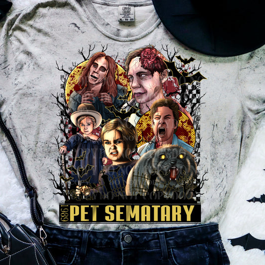 Horror Pet DTF Transfer Film