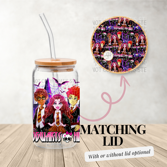 Vampires High - 16oz UV DTF Transfer Film Wrap and Matching Lid G015