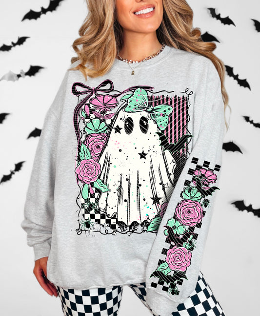 Matching DTF Series - Set Series - Cute Pastel Ghost A075