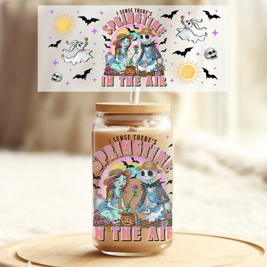 Springtime in the air - 16oz Glass UV DTF Transfer Film