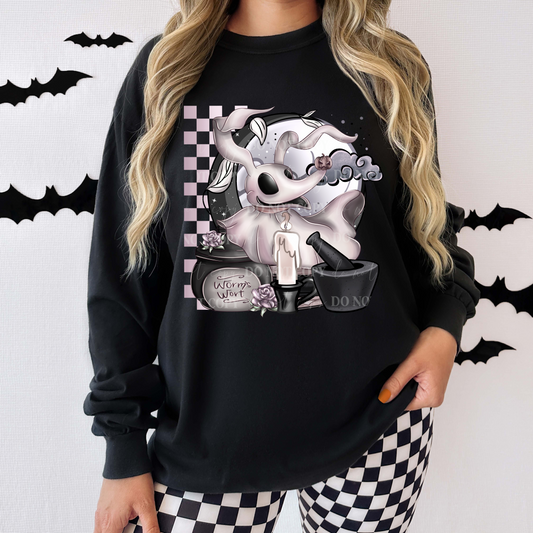 Spooky Dog Ghost DTF Transfer Film