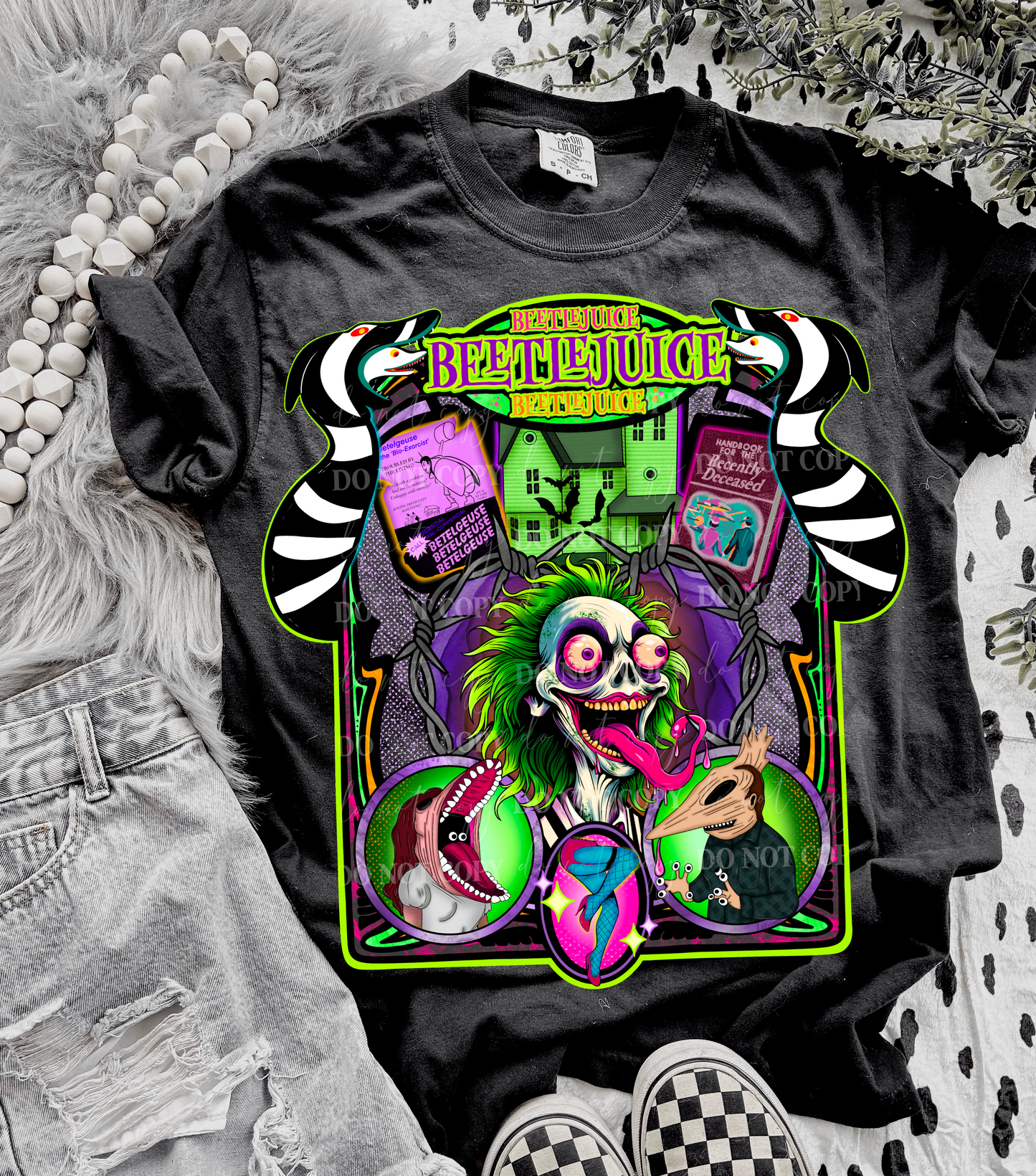 Spooky Bug DTF Transfer Film