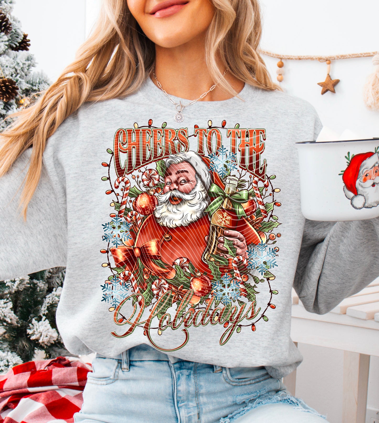 Matching DTF Series - Set Series - Exclusive Cozy Holiday Cheers to the Holidays A094