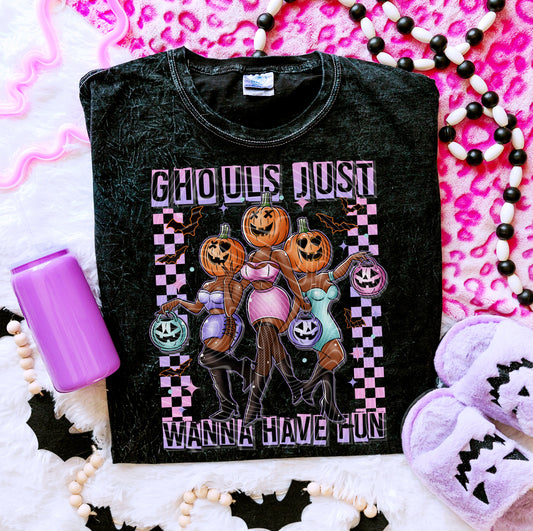 Ghouls just wanna have fun Tone 3 DTF Transfer Film G084