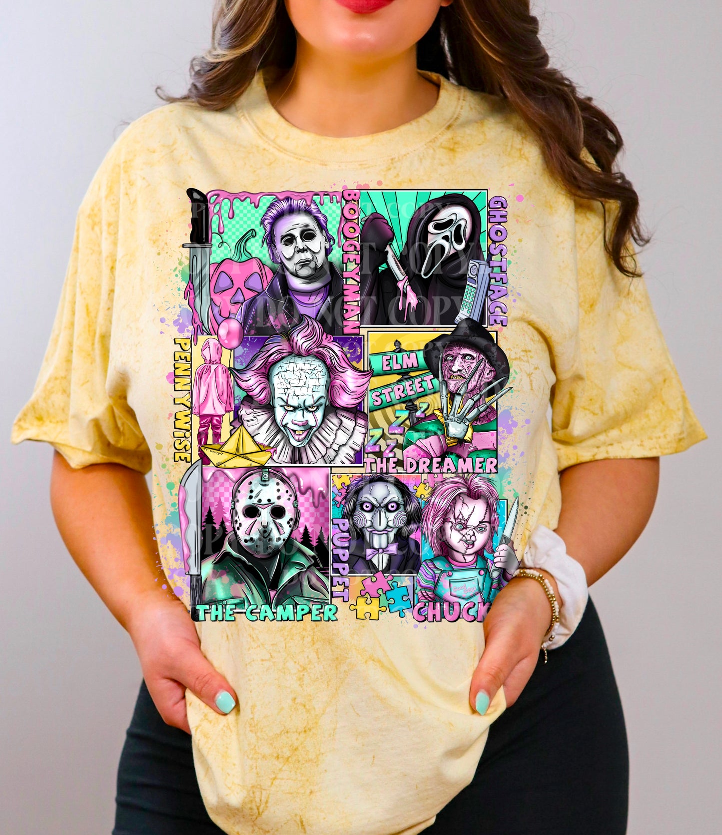 Horror Friends DTF Transfer Film