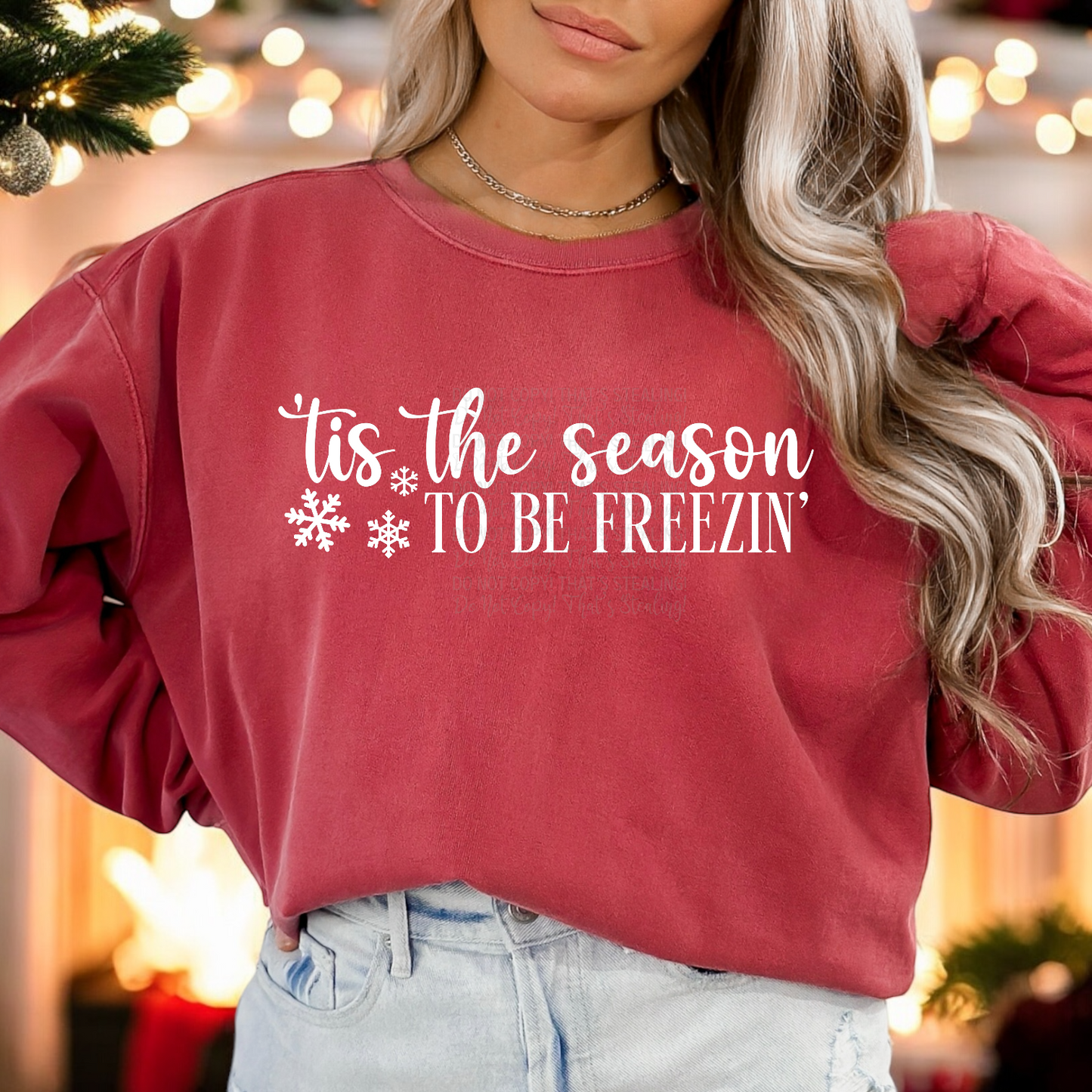 Tis the season to be freezin’ DTF Transfer Film TG124