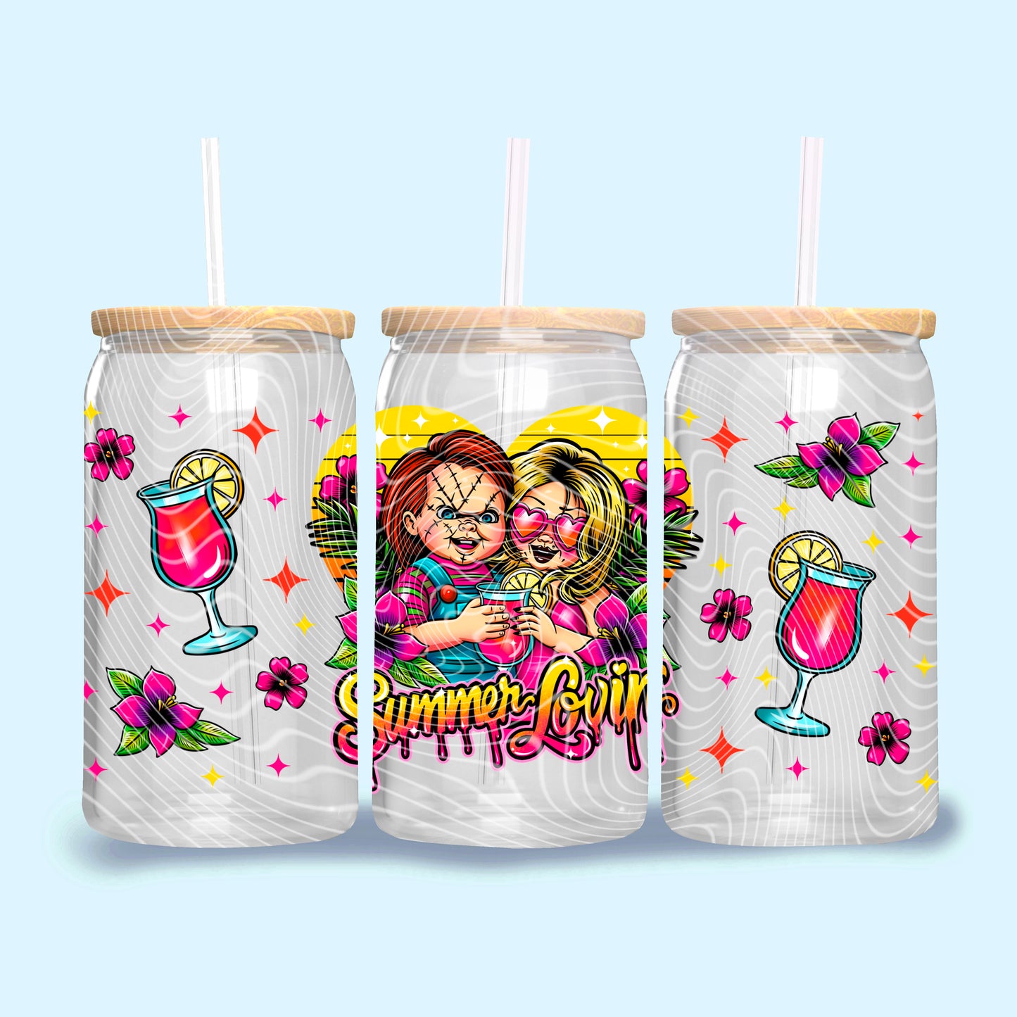 Horror Summer Lovin - 16oz UV DTF Transfer Film