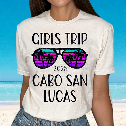 Girls Trip 2025 Cabo San Lucas DTF Transfer Film E035