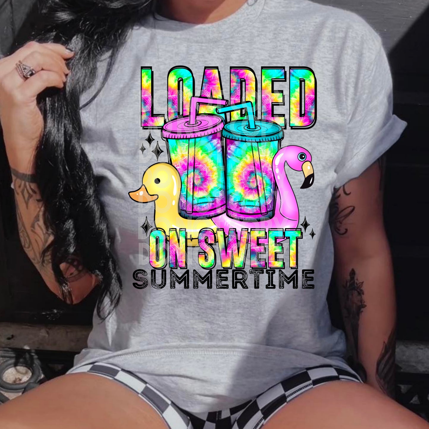 Loaded on Sweet Summertime DTF Transfer Film