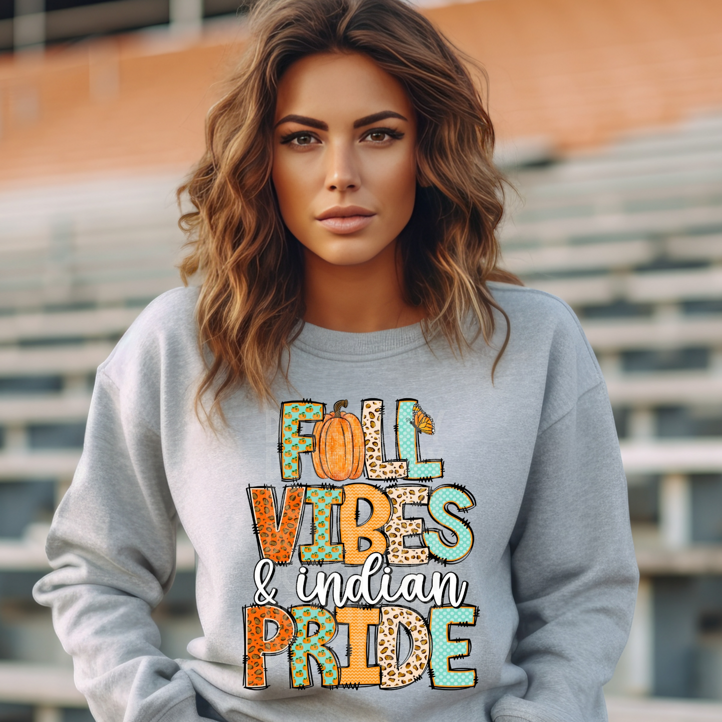 Fall Vibes & Indian Pride Sports DTF Transfer Film