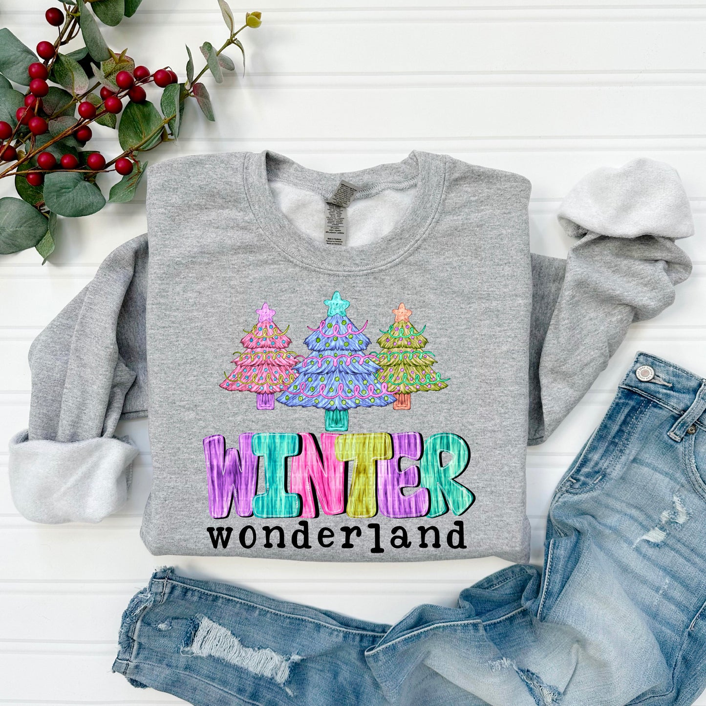 Winter Wonderland DTF Transfer Film SD104