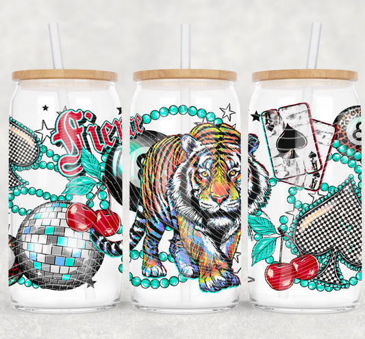 Fierce Tiger 16oz UV DTF Transfer Film A055
