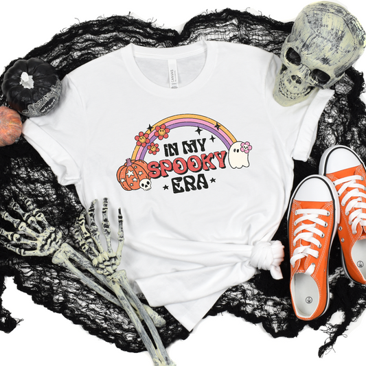 Halloween In my Spooky Era Rainbow  DTF Transfer Film 9056