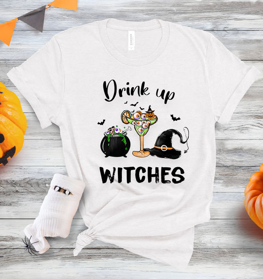 Drink up Witches DTF Transfer Film 9052