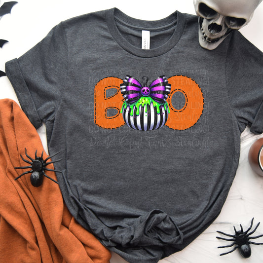 Boo bug pumpkin DTF Transfer Film AKC095