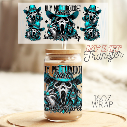 Buy turquoise - 16oz UV DTF Transfer Film