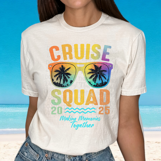 Cruise squad 2025 DTF Transfer Film E035