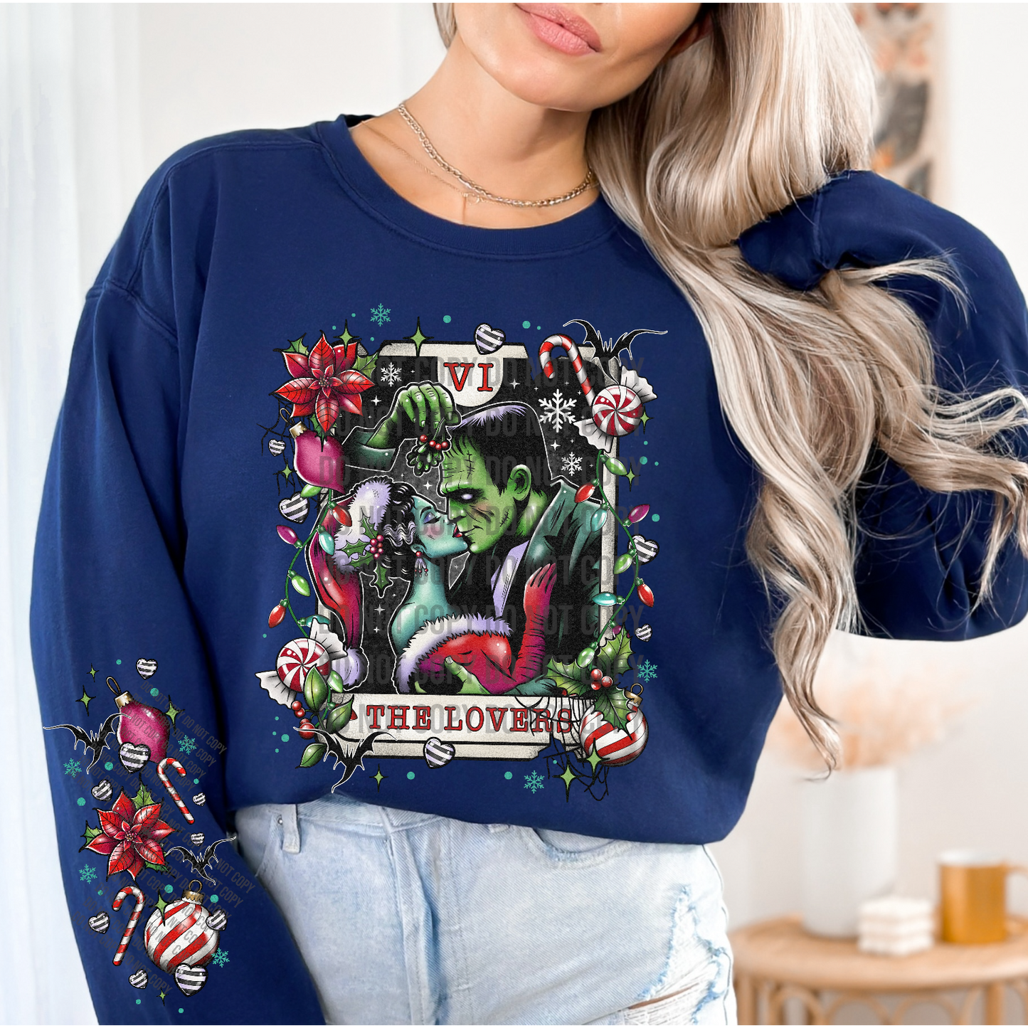 Matching DTF Series - Set Series - Tarot Card Xmas Exclusive: The Lovers G104e