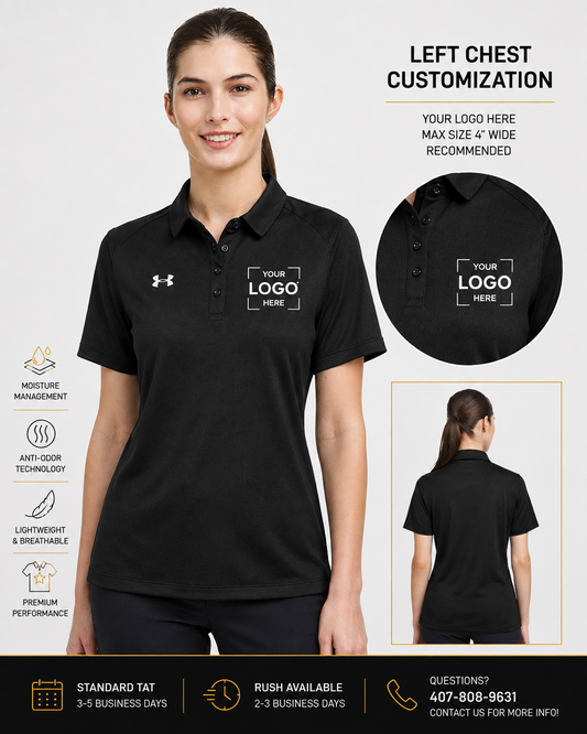 Custom Under Armour Women's Tech Polo 1370431