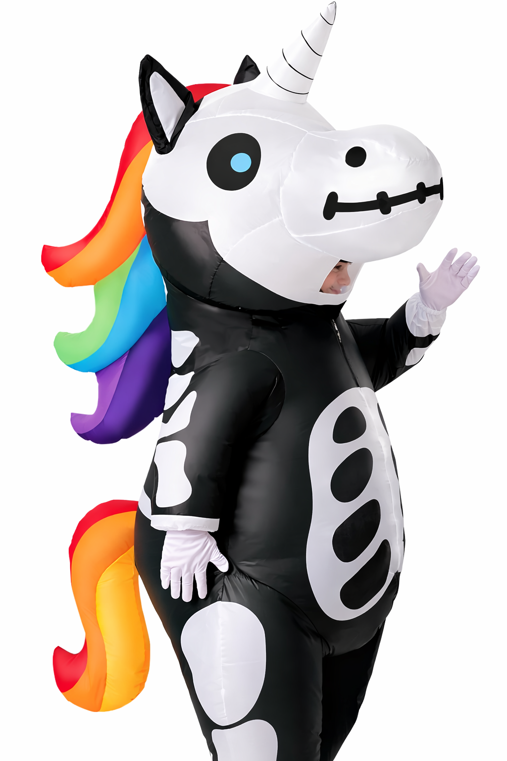 Custom Inflatable Deluxe Unicorn Costume With Logo | Branded Inflatable Suits for Events, Promotions & Marketing