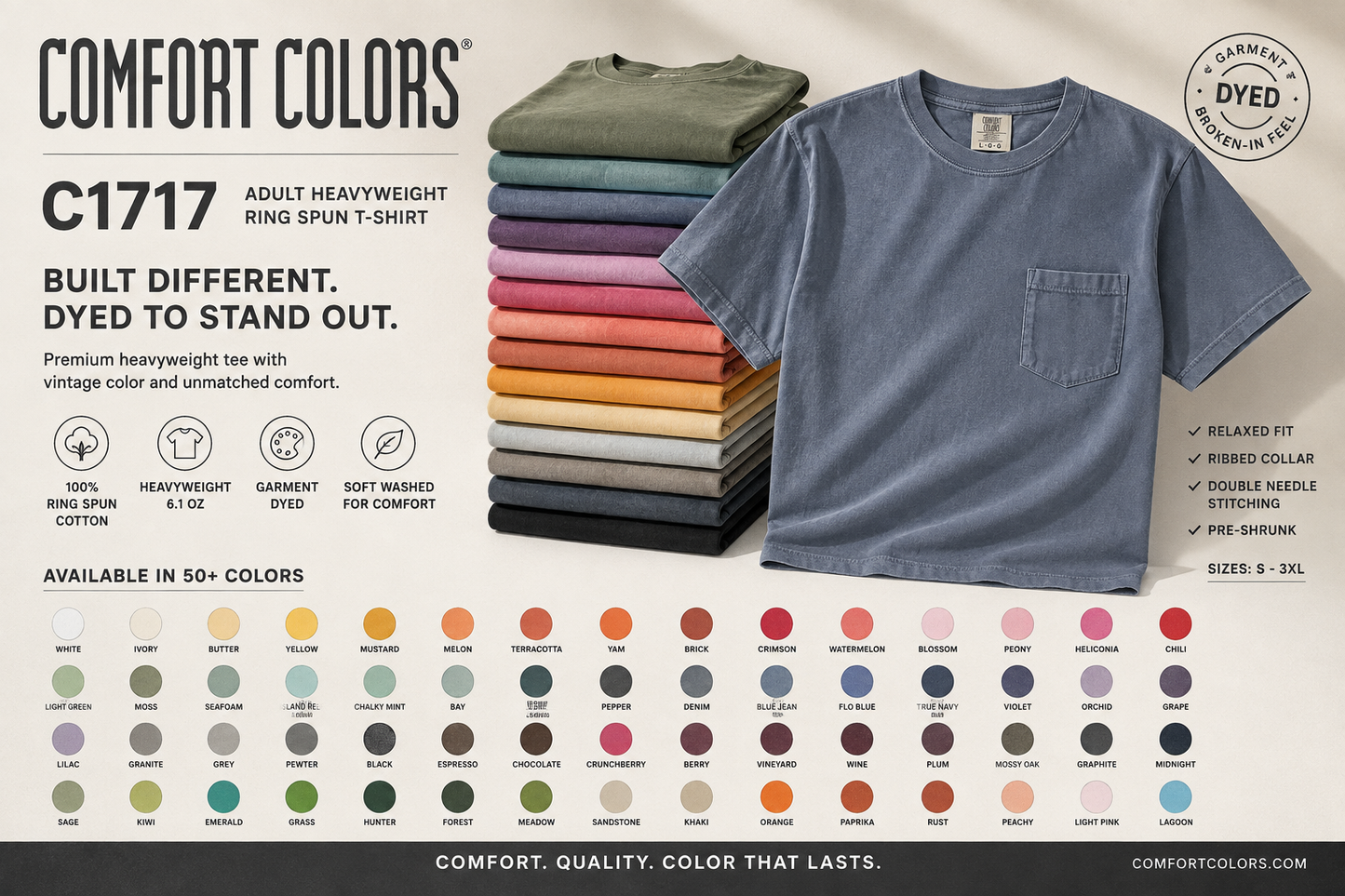 Custom Comfort Colors C1717 T-Shirt