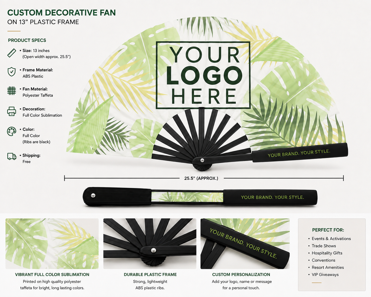 Custom Clack Fans | Branded Event & Corporate Gifts