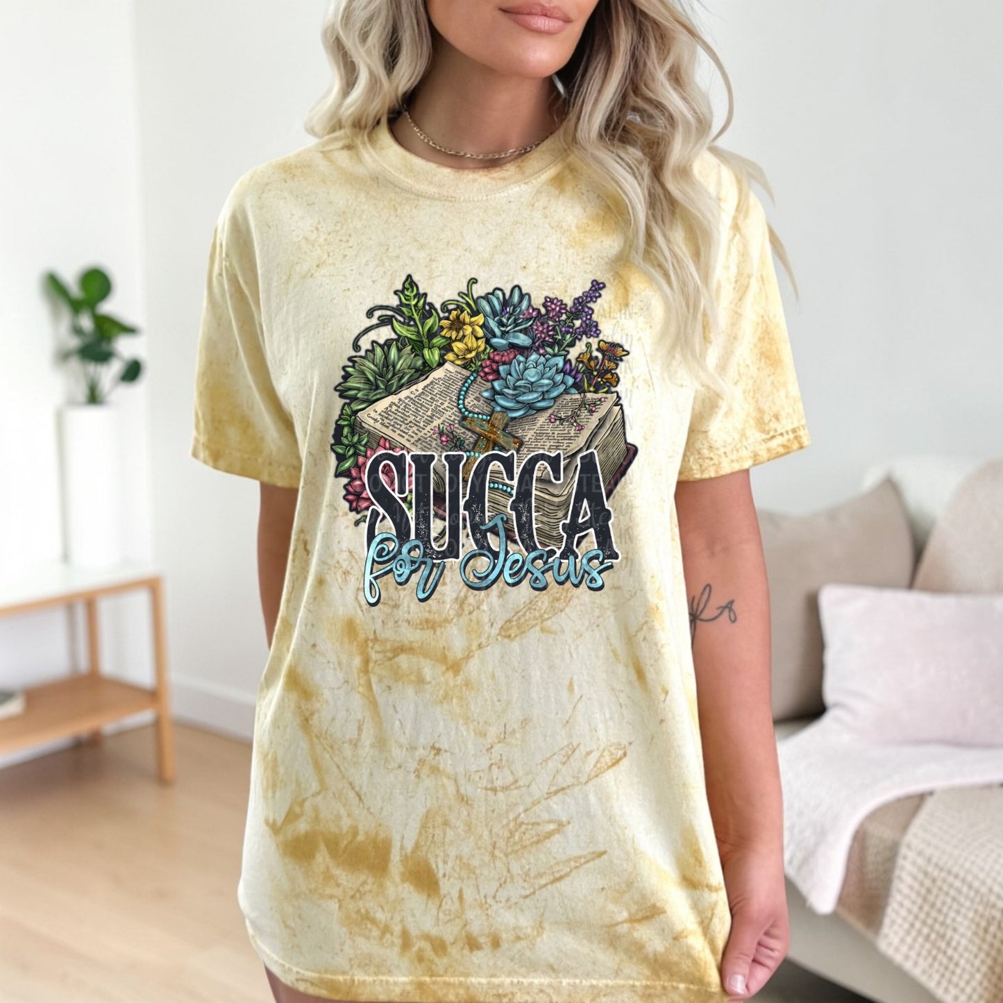 Succa for Jesus DTF Transfer Film SSD0326