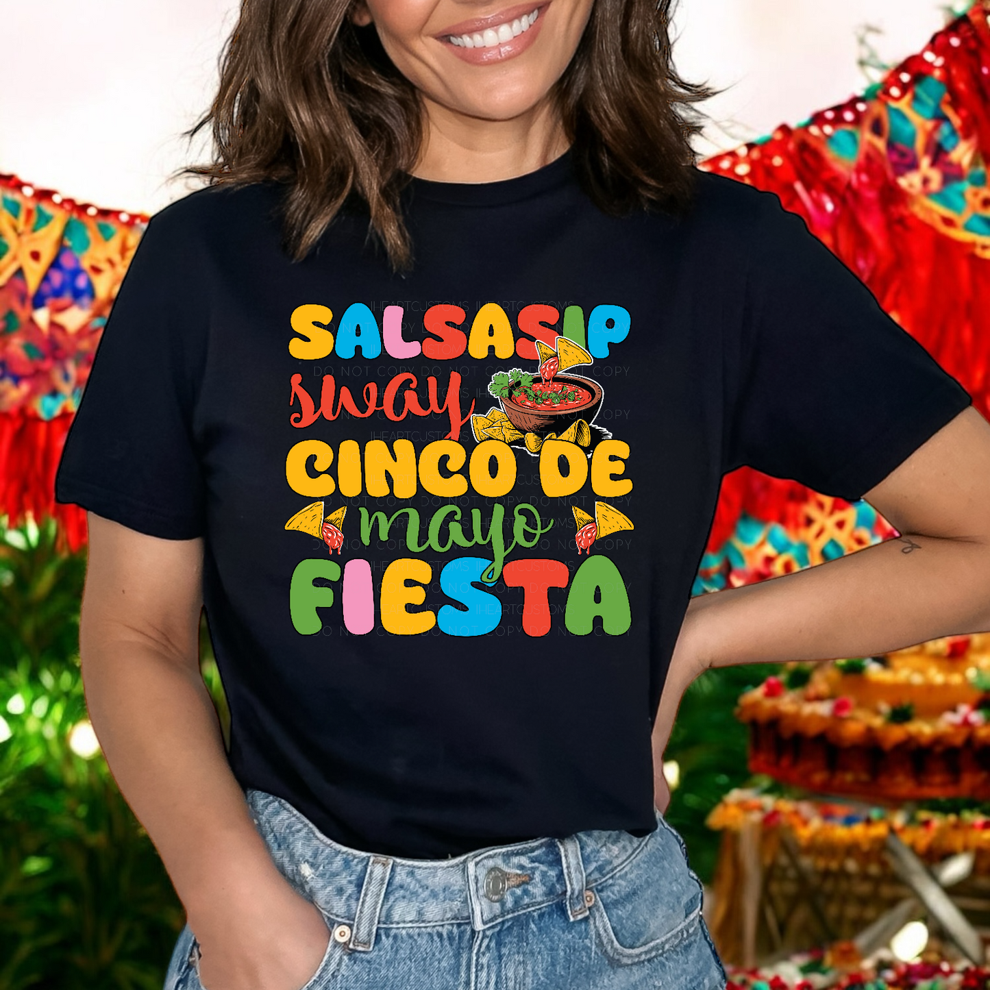 Cinco de Mayo DTF Transfer Film CF045