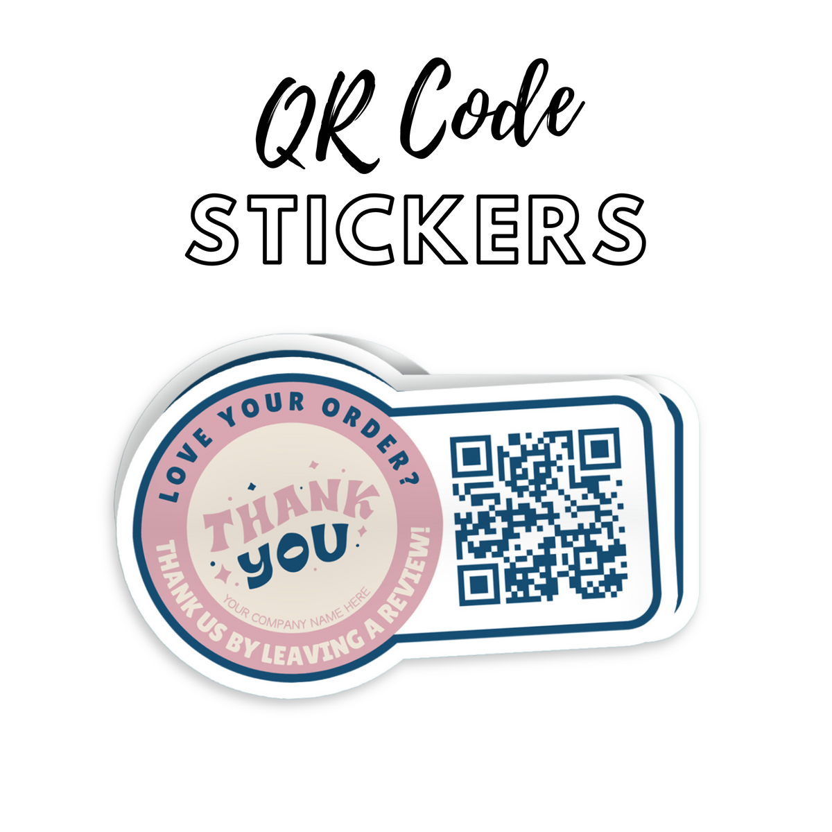 Code Checkout Stickers QR Code Sticker – iheartcustoms